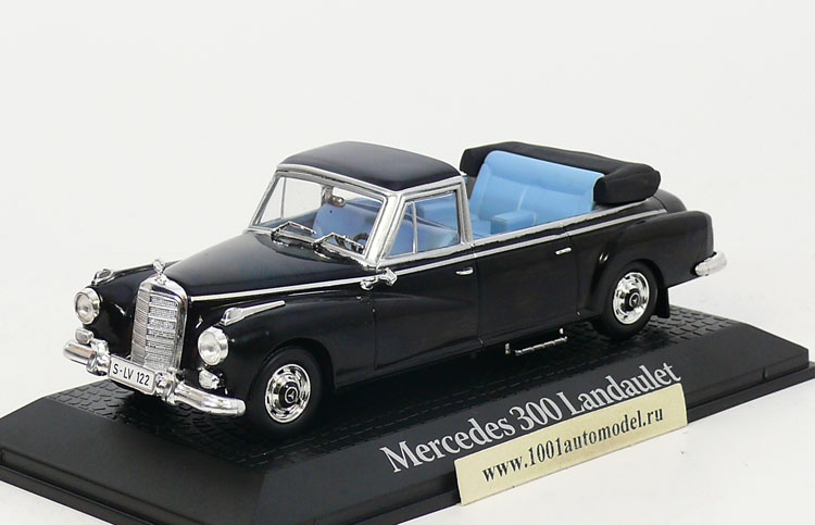 Mercedes 300 Landaulet Производитель: AtlasМасштаб: 1:43Артикул: 2996603Материал: металл+пластик