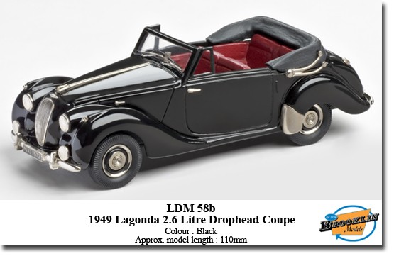 1949 Lagonda 2.6 Litre Drop Head Coupe LDM58b