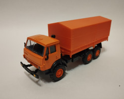Камский грузовик-43105 с тентом