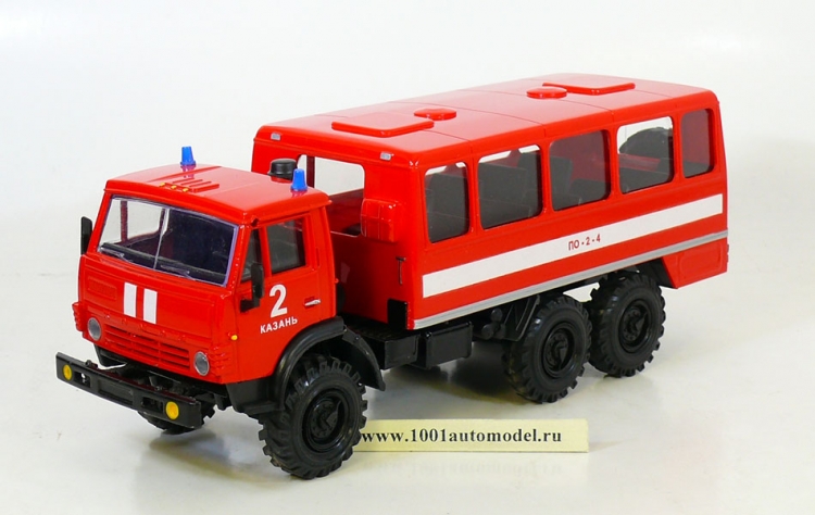 &quot;НЕФАЗ-110&quot; пожарный (шасси КАМАЗ-4310) Производитель: MD ModelsМасштаб: 1:43Артикул: MD43009Материал: металл+пластик