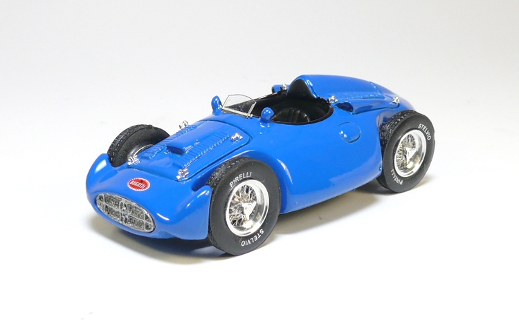topGOLD011_bky.jpg Bugatti Type 251 1956 Street Производитель: TopModelCollection (Italy)
Масштаб: 1:43
Артикул: GOLD011
Материал: металл