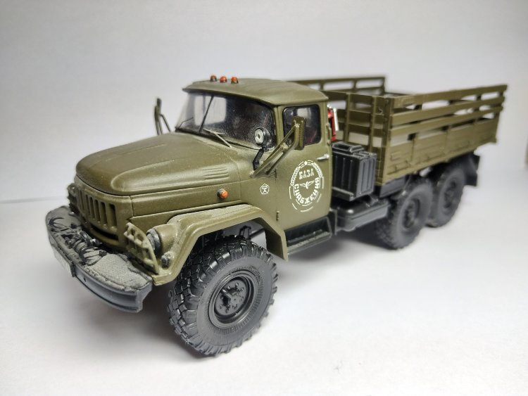 ЗИЛ-131 бортовой (ручная работа,комиссия) RR-1014KIT(k114)