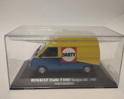 Renault Trafic t1100 fourgon tole -Darty- 1989 court sureleve (комиссия)