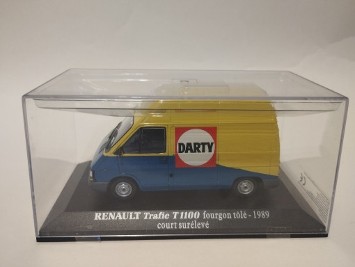 Renault Trafic t1100 fourgon tole -Darty- 1989 court sureleve (комиссия) RC-60(k173)