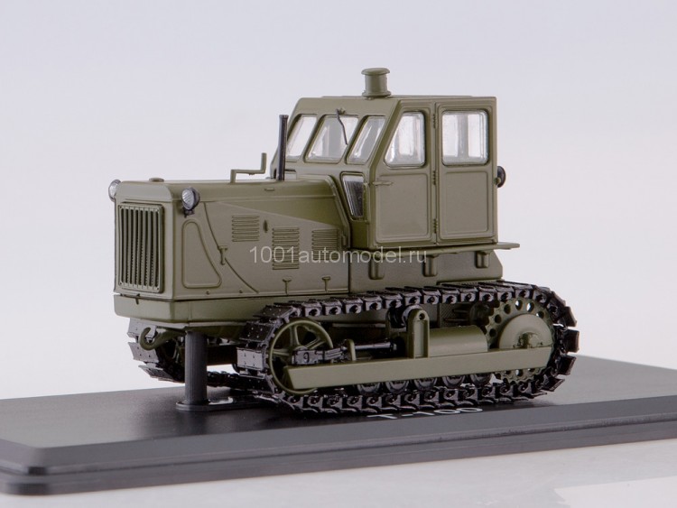 Трактор ЧТЗ-100 металлические траки (хаки) SSM3022