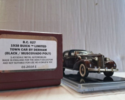 1938 Buick Limited Town Car by Derham (комиссия)