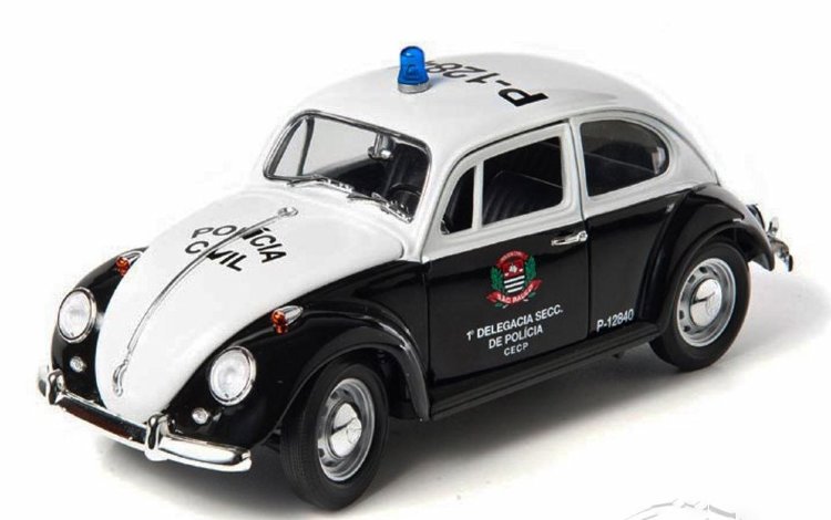 Volkswagen Beetle Fusca -Sao Paulo Brazil Police- 1967 (комиссия) 12853(k169)