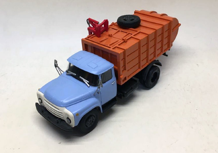 Зил-130 мусоровоз (поздняя решетка радиатора) (конверсия,комиссия) convZIL-130b(k110)