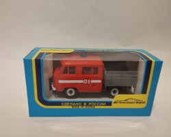 УАЗ-39094 "Фермер" пожарный (борт, белый бампер)