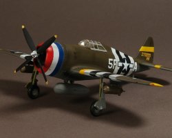 U.S. P-47D Republic -5th Emergency Rescue Squad -England,1944 (комиссия)