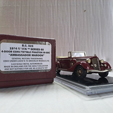1934 Buick Series 60 4Door Convertible Phaeton M-68C (комиссия) BC023(R)(k102)