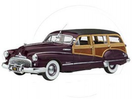 Buick Roadmaster Estate Wagon Royal Maroon 1947