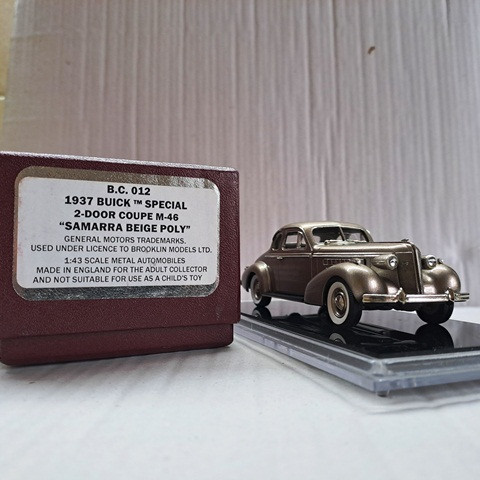 1937 Buick Special 2-Door Coupe M-46 (комиссия) BC012(R)(k102)