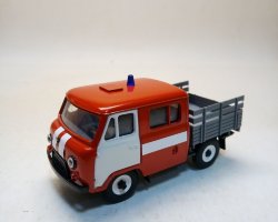 УАЗ-39094 "Фермер" пожарный (борт) (белая дверь)