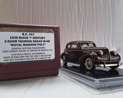1939 Buick Century 2-Door Touring Sedan M-68 (комиссия)