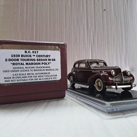 1939 Buick Century 2-Door Touring Sedan M-68 (комиссия) BC017(R)(k102)