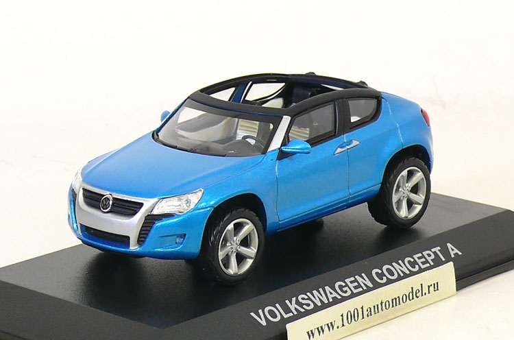 Volkswagen Concept A Производитель: AltayaМасштаб: 1:43Артикул: CC03Материал: металл