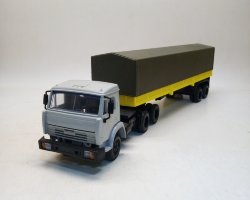 Камский грузовик-54115 + п/прицеп (тент)