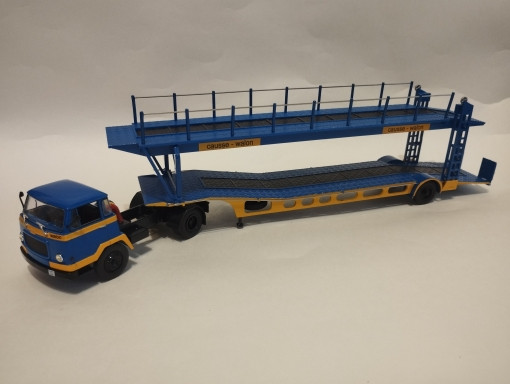 UNIC MZ36 TCA Truck Car Transporter 1960 (комиссия) ALT-SR03(k173)