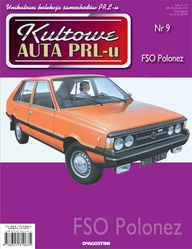 FSO Polonez 1500 серия &quot;Kultowe Auta PRL-u&quot; №9 KA009