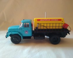 АМУР-53131 ПКС-130 -Мосводоканал- серия "Легендарные грузовики СССР", №44 (конверсия,комиссия)