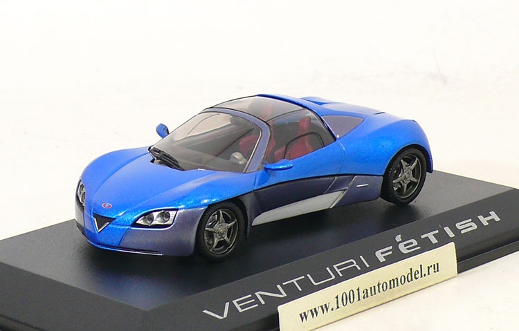 Venturi Fetish Производитель: AltayaМасштаб: 1:43Артикул: CC08Материал: металл