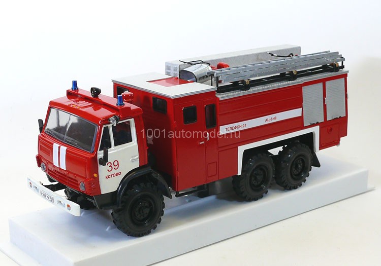 АЦ-5-40 Автоцистерна пожарная (на базе Камский грузовик-43101) ПМ-524 Кстово LA1415-03