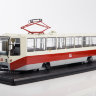 Трамвай КТМ-8 (красно-белый) - Трамвай КТМ-8 (красно-белый)