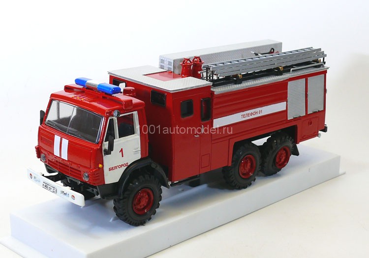 АЦ-5-40 Автоцистерна пожарная (на базе Камский грузовик-43101) ПМ-524 Белгород LA1415-01