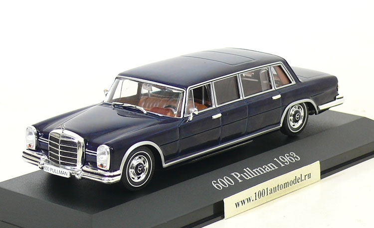 Mercedes-Benz 600 Pullman 1963 Производитель: AltayaМасштаб: 1:43Артикул: MC02Материал: металл