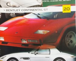 журнал "Суперкары. Лучшие автомобили мира" -Bentley Continental GT- вып. №20 (без модели)