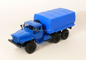 Урал-4320 с тентом (синий)