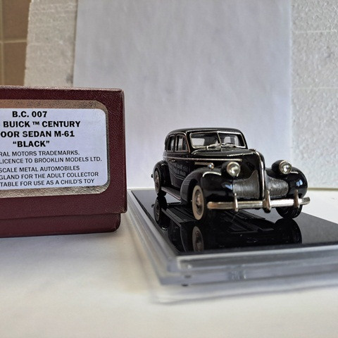 1939 Buick Century 4-Door Sedan M-61 (комиссия) BC007(R)(k102)