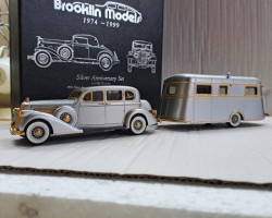 Silver Anniversary Set 1936 Pirce Arrow 1601 Sedan 1937 Pierce Arrow Travelodge-1 (комиссия)