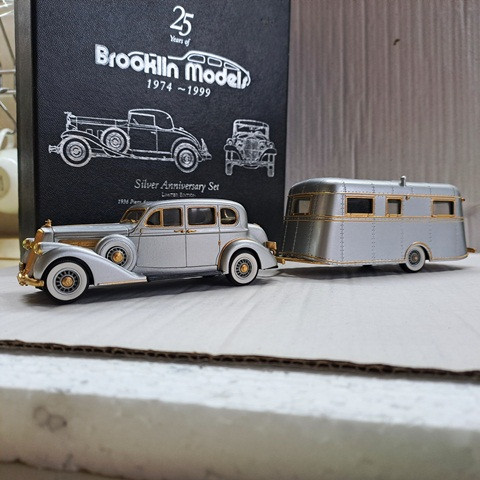 Silver Anniversary Set 1936 Pirce Arrow 1601 Sedan 1937 Pierce Arrow Travelodge-1 (комиссия) BRK-SetPA(k102)
