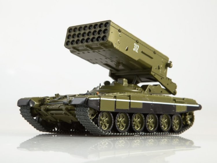 Т-90-ТОС1А &quot;Солнцепек&quot; - серия &quot;Наши Танки&quot;, №21 NT021