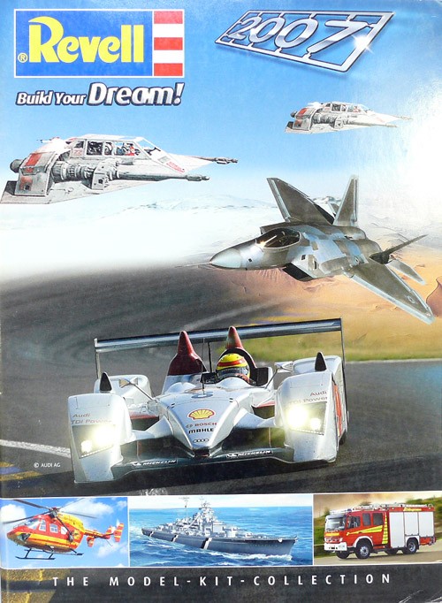 Каталог Revell коллекция 2007 года формат А4,131 стр.