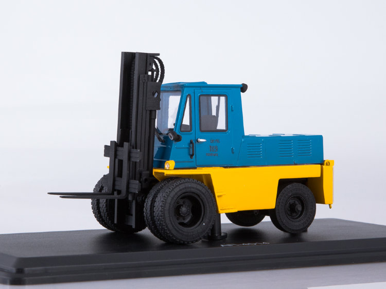 Львовский автопогрузчик АП-4014 (жёлто-голубой) 0039MP