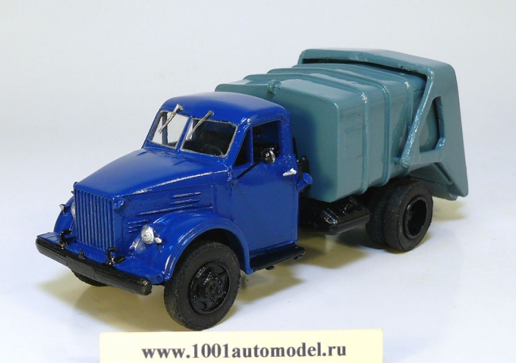 ГАЗ-51А 1946-58 гг. мусоровоз Производитель: САИС (Россия, г.Тула)

Масштаб: 1:43
Материал: "белый" металл
Комментарии: ручная работа