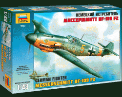 Немецкий истребитель «Мессершмитт» BF-109 F2