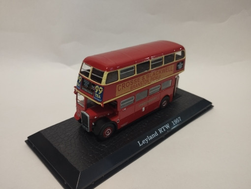 Leyland RTW 1957 - серия &quot;Автомобиль на службе. Автобусы&quot; спецвыпуск (комиссия) 7163114(k173)