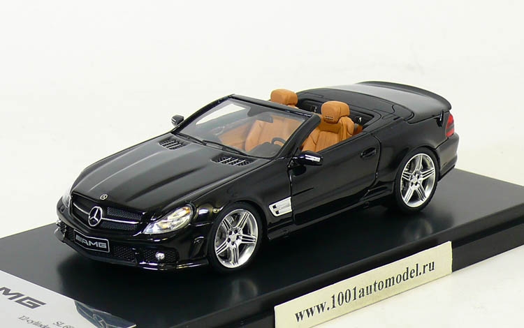 Mercedes-Benz SL 65 AMG Cabrio V12 Biturbo - Black Series Производитель: Absolute HotМасштаб: 1:43Артикул: MS1043052Материал: смола