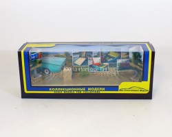 Картонная упаковка-блистер -Авто с прицепом- ("Бриллиантовая рука")