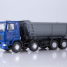 МАЗ-6516 самосвал, U-образный кузов (синий/серый) - МАЗ-6516 самосвал, U-образный кузов (синий/серый)