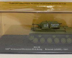 KV-1E 109th Armoured division 43rd Army Briansk(USSR) - 1941 (комиссия)