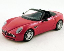 Alfa Romeo 8C Spider серия "Суперкары. Лучшие автомобили мира" вып. №53 (комиссия)