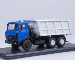 МАЗ-5516 самосвал (синий/серый) (комиссия)