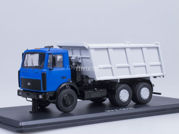 МАЗ-5516 самосвал (синий/серый) (комиссия) SSM1168(k144)
