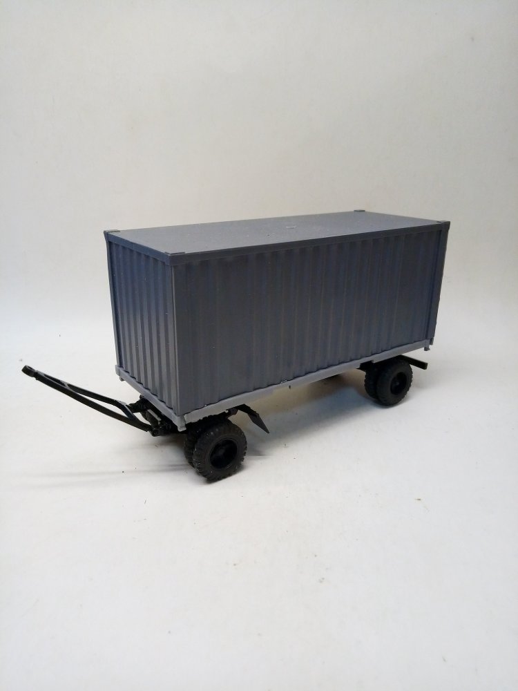 Прицеп-контейнер 2х-осный (серый) Epric32-1