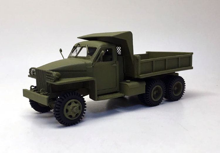 Studebaker US6 U12 самосвал 6x6 1943г. (с боковой разгрузкой) SA508-1